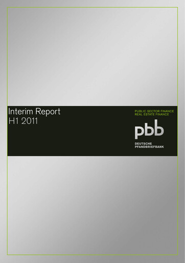 Miniature Deutsche Pfandbriefbank Rapport semestriel 2011-h1