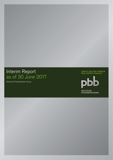 Miniature Deutsche Pfandbriefbank Rapport semestriel 2017-h1