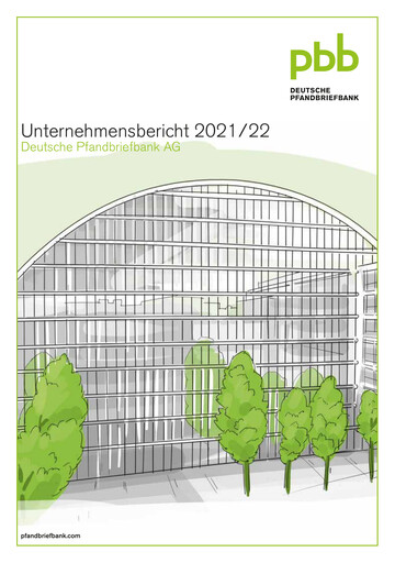 Thumbnail Deutsche Pfandbriefbank Integrated Report 2021-2022