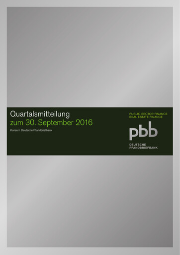 Thumbnail Deutsche Pfandbriefbank Quarterly Report 2016-q3