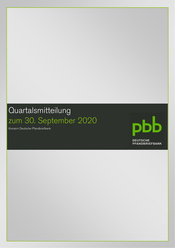 Thumbnail Deutsche Pfandbriefbank Quarterly Report 2020-q3