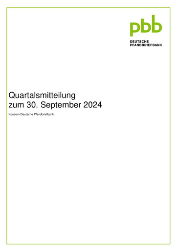 Thumbnail Deutsche Pfandbriefbank Quarterly Report 2024-q3