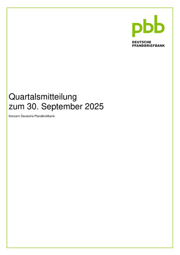 Thumbnail Deutsche Pfandbriefbank Quarterly Report 2025-q3