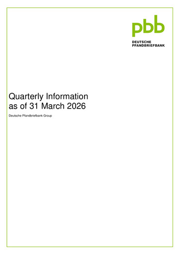 Vorschaubild Deutsche Pfandbriefbank Quartalsbericht 2026-q1