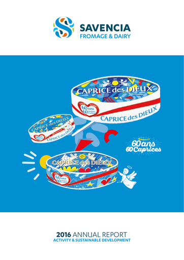 Thumbnail Savencia Fromage & Dairy Annual Report 2016