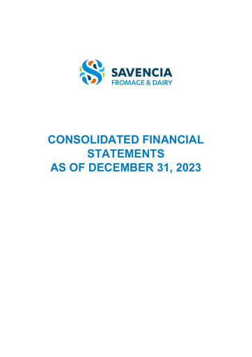 Thumbnail Savencia Fromage & Dairy Financial Statement 2023
