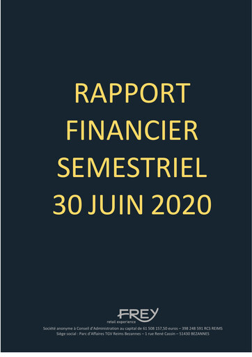 Thumbnail Frey SA Half-year Report 2020