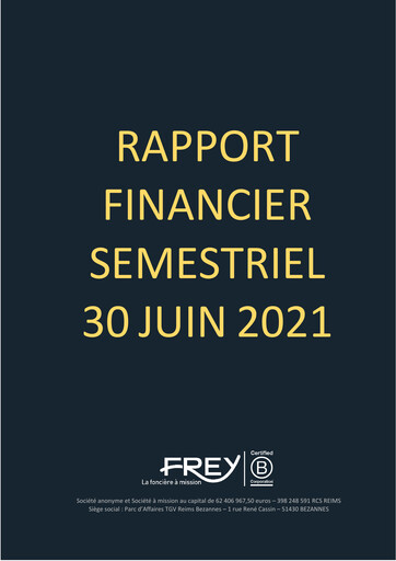 Thumbnail Frey SA Half-year Report 2021
