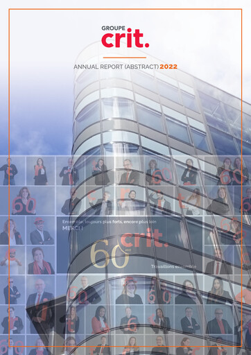 Miniature Groupe CRIT  Rapport annuel 2022