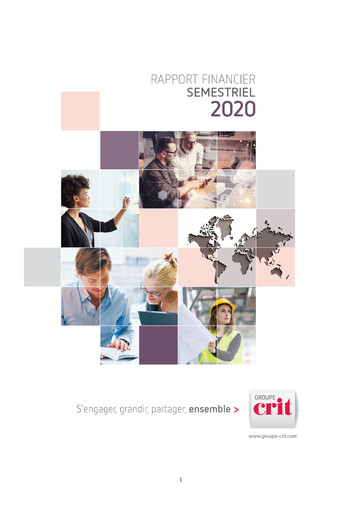 Thumbnail Groupe CRIT  Half-year Report 2020-h1