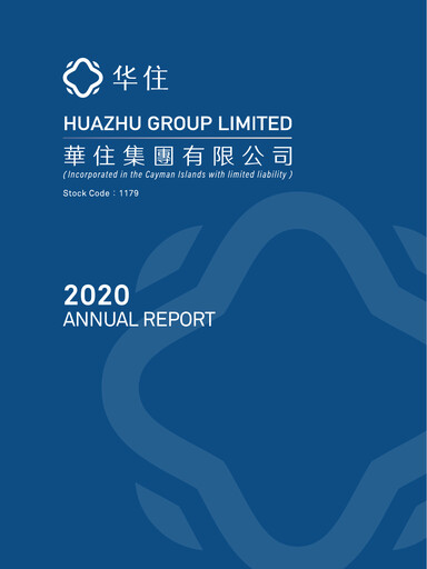 Thumbnail H World Group Limited Annual Report 2020