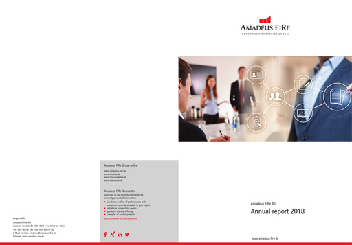 Thumbnail Amadeus Fire Annual Report 2018