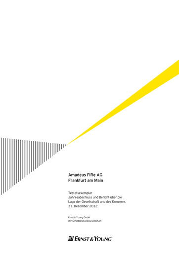 Thumbnail Amadeus Fire Financial Statement 2012