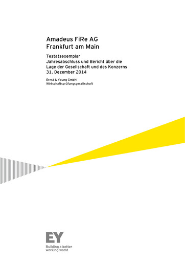 Thumbnail Amadeus Fire Financial Statement 2014