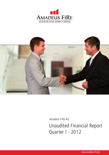 Thumbnail Amadeus Fire Quarterly Report 2012-q1