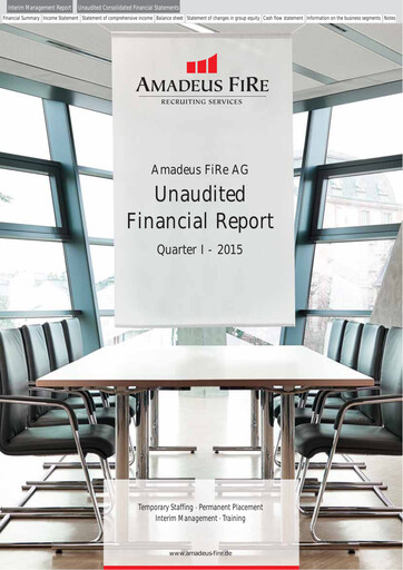 Thumbnail Amadeus Fire Quarterly Report 2015-q1