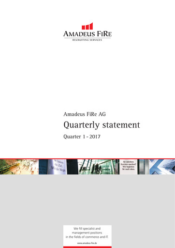 Thumbnail Amadeus Fire Quarterly Report 2017-q1