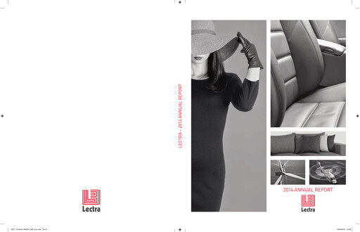 Miniature Lectra SA Rapport annuel 2014