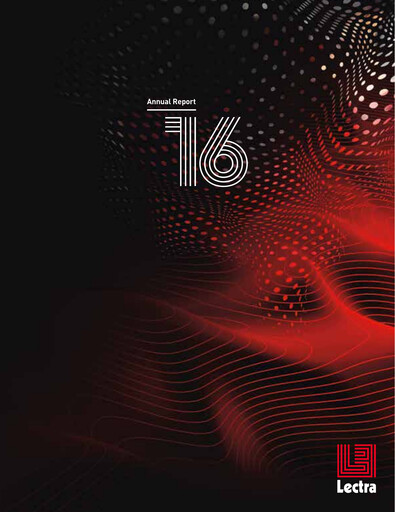 Miniature Lectra SA Rapport annuel 2016