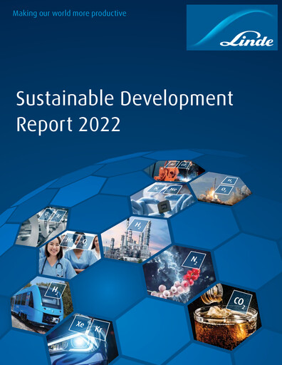 Thumbnail Linde Sustainability Report 2022