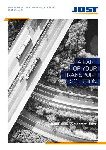 Miniature JOST Werke SE Bilan financier 2018