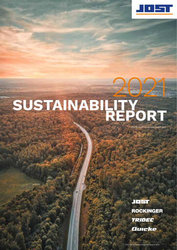 Thumbnail JOST Werke SE Sustainability Report 2021