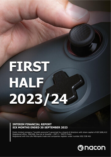 Vorschaubild Nacon Halbjahresbericht 2023-h1