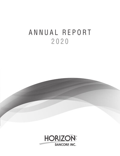 Miniature Horizon Bancorp Rapport annuel 2020