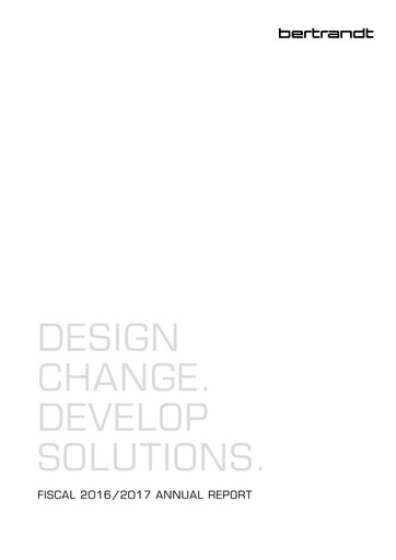 Thumbnail Bertrandt Annual Report 2016-2017