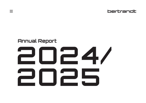 Thumbnail Bertrandt Annual Report 2024-2025