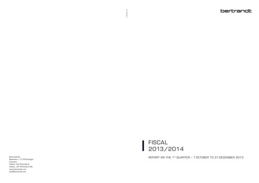 Thumbnail Bertrandt Quarterly Report 2013-q1