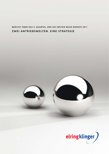 Thumbnail ElringKlinger Quarterly Report 2011-q3