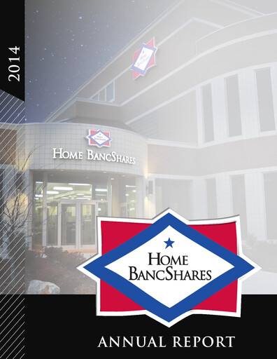 Thumbnail Home BancShares
 Annual Report 2014