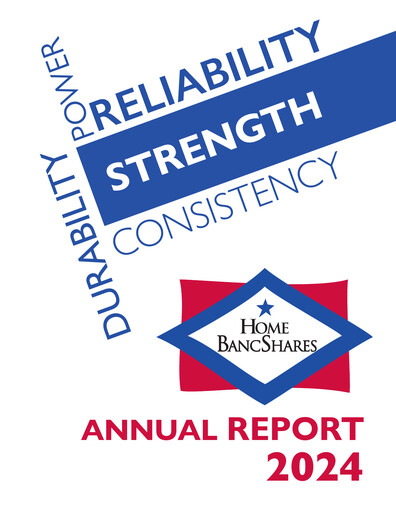 Thumbnail Home BancShares
 Annual Report 2024