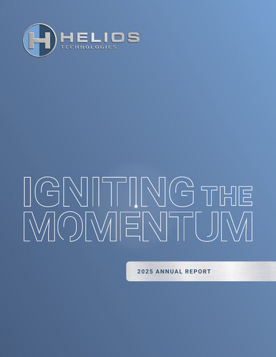 Miniature Helios Technologies Rapport annuel 2025