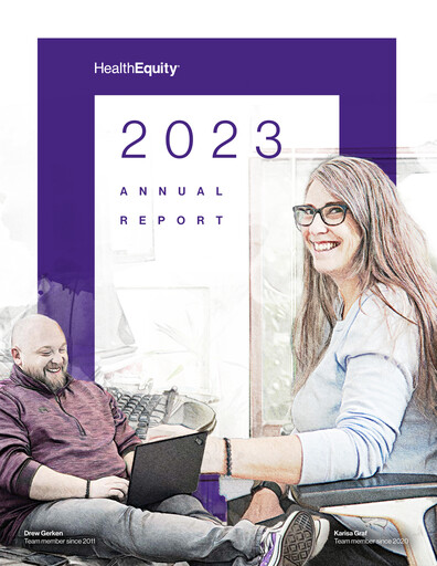 Vorschaubild HealthEquity Jahresbericht 2023