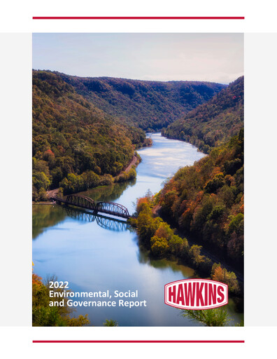 Thumbnail Hawkins ESG Report 2022