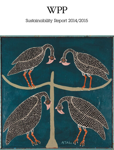 Thumbnail WPP Sustainability Report 2014-2015