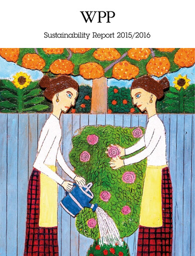 Thumbnail WPP Sustainability Report 2015-2016