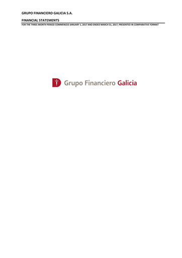 Thumbnail Galicia Financial Group Financial Statement 2017-q1