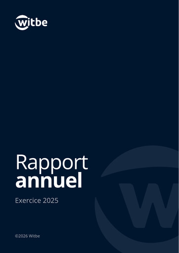 Thumbnail Witbe S.A. Annual Report 2025