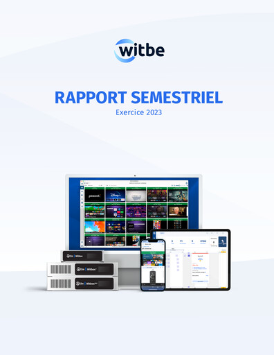 Thumbnail Witbe S.A. Half-year Report 2023-h1