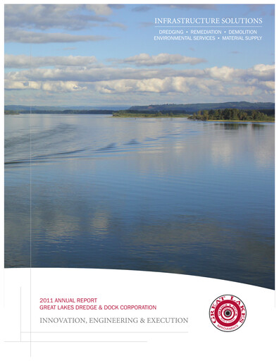 Thumbnail Great Lakes Dredge & Dock Corp. Annual Report 2011