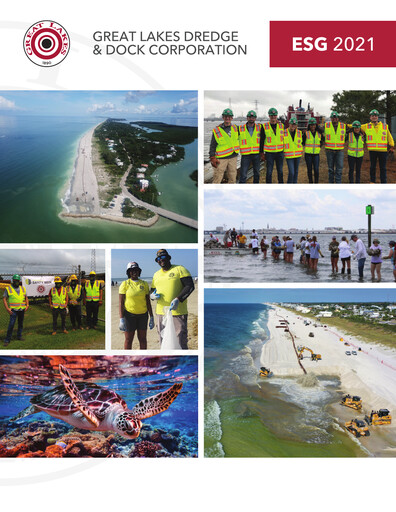 Thumbnail Great Lakes Dredge & Dock Corp. ESG Report 2021
