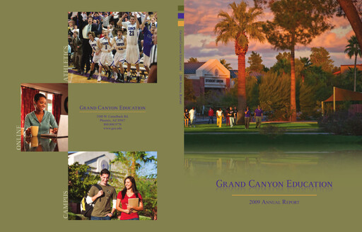 Vorschaubild Grand Canyon Education Jahresbericht 2009