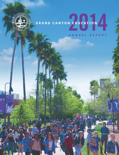 Vorschaubild Grand Canyon Education Jahresbericht 2014
