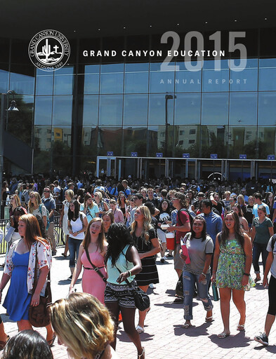 Vorschaubild Grand Canyon Education Jahresbericht 2015