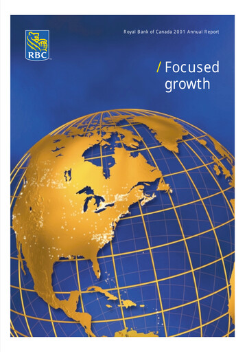 Thumbnail Royal Bank Of Canada Annual Report 2001