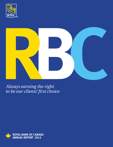 Thumbnail Royal Bank Of Canada Annual Report 2013