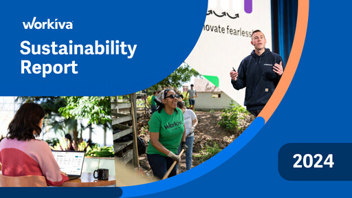 Thumbnail Workiva
 Sustainability Report 2024